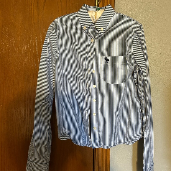Abercrombie & Fitch Other - Blue Striped Girls shirt